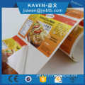 Full Color Print Label Stickers for Food and Food Packaging